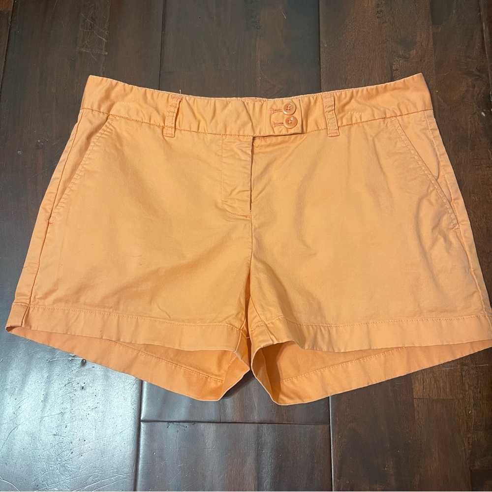 Vineyard Vines Women’s Shorts Size 8 Peachy Orange Preppy